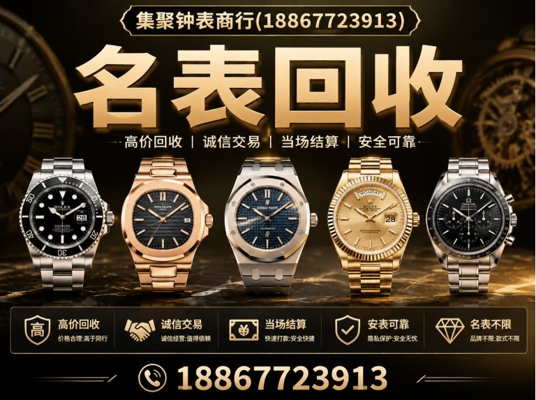 庐阳区名表回收展示图